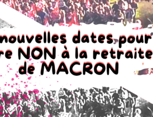 RETRAITES – le 11 et le 15 mars pour dire NON à la retraite de Macron – Caisse de grève