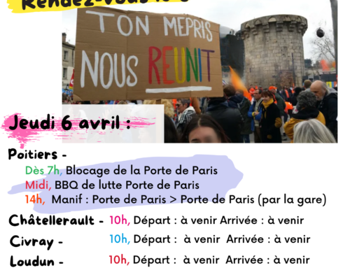 Retraite, toujours déterminé-es, rdv le 6 avril !
