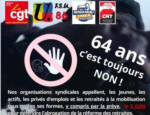 5 juin : Retraite, emplois, salaires : même combat !