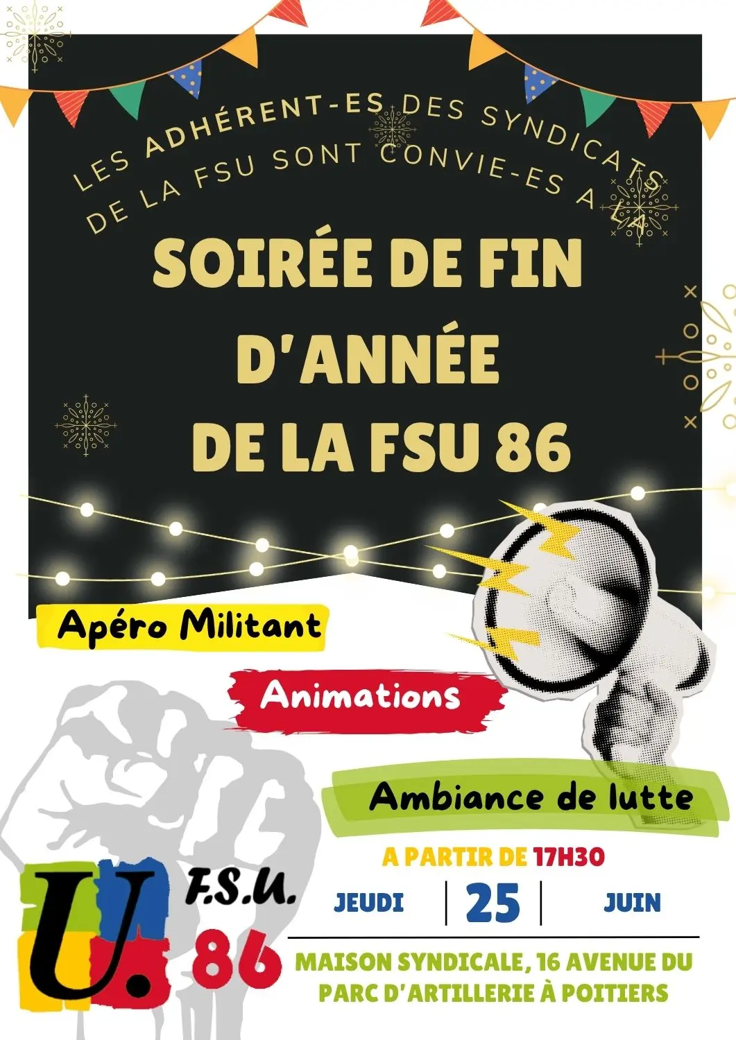 Affiche fête de fin d'année FSU 86 (1)
