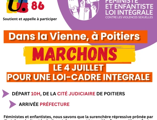 Manifestation du 4 juillet 2026 – Coalition féministe et enfantiste pour une loi intégrale contre les violences sexuelles